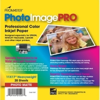 Promaster PhotoImage PRO Matte Inkjet Paper - 11 x 17'' - 20 Sheets image