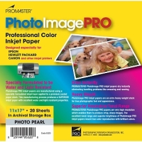 Promaster PhotoImage PRO Pearl Inkjet Paper - 11" x 17" - 20 Sheets image