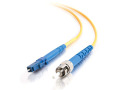 Cables To Go Fiber Optic Simplex Patch Cable (LC/ST M) 19.69ft, Yellow