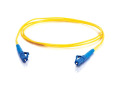 Cables To Go Fiber Optic Simplex Patch Cable (LC/LC M) 16.4ft, Yellow
