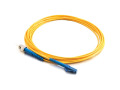 Cables To Go Fiber Optic Simplex Patch Cable LC/ST, 6.56 ft, Yellow