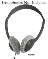 Hamilton HYGENXWR25 HygenX Sanitary Headphone Covers for On-Ear Headsets - 12 Boxes x 100 Per Box image