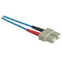 Cables To Go Fiber Optic Duplex Patch Cable SC/SC 16.4ft Blue image