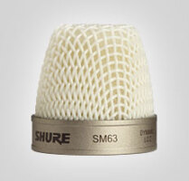 Shure RK366G Replacement Grille for SM63 Microphones image