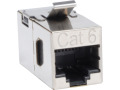 Tripp Lite Cat6 Straight Through Shielded Modular In-line "Snap-in" Coupler (RJ45 F/F)