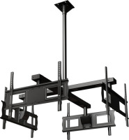 CRIMSONAV CQUAD63 Ceiling Mounted Quad Display System for 37"-63" Monitors Universal Mounting Interface Included) image