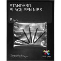 Wacom Standard Pen Nib - 5 pack - Black image