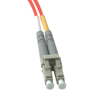 C2G 33180 30m LC-LC 62.5/125 OM1 Duplex Multimode PVC Fiber Optic Cable - Orange image