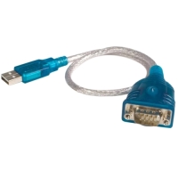 StarTech.com USB to RS232 DB9 Serial Adapter Cable - M/M image