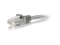 2ft Cat6 Snagless Unshielded (UTP) Network Patch Cable - Gray
