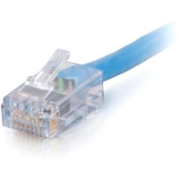 100ft Cat6 Non-Booted Network Patch Cable (Plenum-Rated) - Blue image