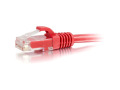 50ft Cat5e Snagless Unshielded (UTP) Network Patch Cable - Red