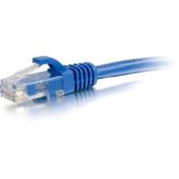 C2G 1ft Cat6a Snagless Unshielded (UTP) Network Patch Cable - Blue image