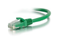 2ft Cat6 Snagless Unshielded (UTP) Network Patch Cable - Green