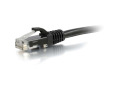 2ft Cat5e Snagless Unshielded (UTP) Network Patch Cable - Black
