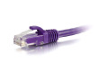 20ft Cat5e Snagless Unshielded (UTP) Network Patch Cable - Purple