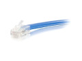 15ft Cat5e Non-Booted Unshielded (UTP) Network Patch Cable - Blue
