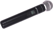 AmpliVox Sound Systems S1695 UHF-Wireless Handheld Mic with Built-In 16-Channel Transmitter (584 to 608 MHz) image