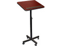  AmpliVox Sound Systems W330 Xpediter Adjustable Lectern Without Sound (Mahogany)