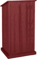  AmpliVox Sound Systems W470-MH Chancellor Lectern without Sound (Mahogany) image