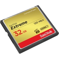 SanDisk Extreme 32 GB CompactFlash (CF) Card image