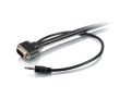 C2G 15ft Select VGA + 3.5mm A/V Cable M/M