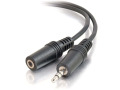C2G 1.5ft 3.5mm M/F Stereo Audio Extension Cable