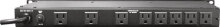 Furman Sound M-8X2 Power Conditioner w/8 Rear Switched Outlets, 6' Cord image