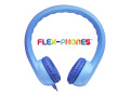 Hamilton KIDS-BLU Flex-Phones 3.5mm Stereo Plug, Blue