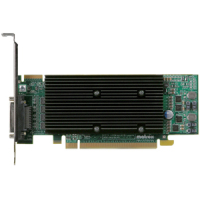 Matrox M9140-E512LAF M9140 Graphic Card - 512 MB DDR2 SDRAM - PCI Express x16 image