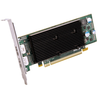Matrox M9128 LP Graphic Card - 1 GB DDR2 SDRAM - PCI Express x16 - Low-profile image