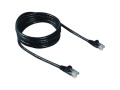 Belkin Cat.6e UTP Patch Network Cable - Black - 10ft