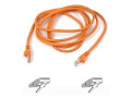 Belkin Cat5e Patch Cable - Orange - 25ft