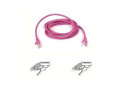 Belkin Cat5e Patch Cable - Pink - 7ft