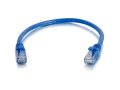 C2G 7ft Cat6 Snagless Unshielded (UTP) Network Patch Cable (25pk) - Blue