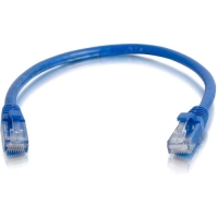 14ft Cat6 Snagless Unshielded (UTP) Network Patch Cable (50pk) - Blue image