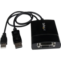 StarTech.com DisplayPort to DVI Dual Link Active Video Adapter Converter - DP to DVI-D - 2560x1600 image