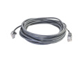 C2G 15ft Cat5e Snagless Unshielded (UTP) Slim Network Patch Cable - Gray