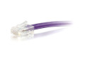 4ft Cat5e Non-Booted Unshielded (UTP) Network Patch Cable - Purple