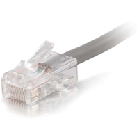 C2G 5ft Cat5e Non-Booted Unshielded (UTP) Network Patch Cable (Plenum Rated) - Gray image
