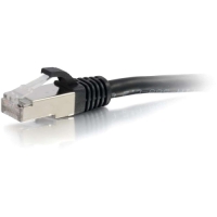 6ft Cat6a Snagless Shielded (STP) Network Patch Cable - Black image