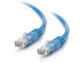 75ft Cat5e Molded Solid Unshielded (UTP) Network Patch Cable - Blue