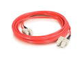 1m SC-SC 62.5/125 OM1 Duplex Multimode PVC Fiber Optic Cable - Red