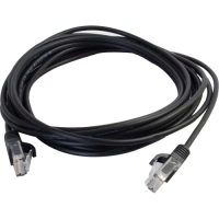 C2G 9ft Cat5e Snagless Unshielded (UTP) Slim Network Patch Cable - Black image