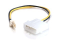 C2G 6in 3-pin Fan to 4-pin Power Adapter Cable