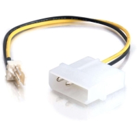 C2G 6in 3-pin Fan to 4-pin Power Adapter Cable image