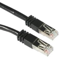 100ft Cat5e Molded Shielded (STP) Network Patch Cable - Black image