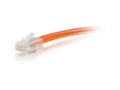 10ft Cat5e Non-Booted Unshielded (UTP) Network Patch Cable - Orange