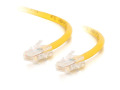 5ft Cat5e Non-Booted Crossover Unshielded (UTP) Network Patch Cable - Yellow