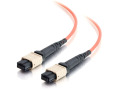C2G 30m MTP 62.5/125 OM1 Multimode Fiber Optic Assembly Ribbon Cable (LSZH) - Orange